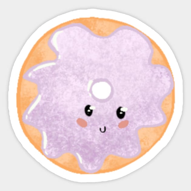 Cute doughnut design Sticker by Mydrawingsz